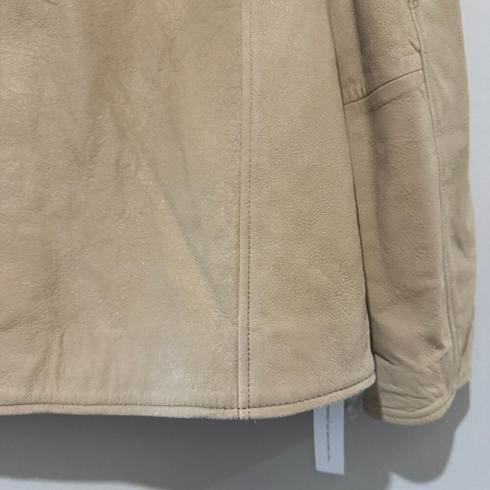 New Reformation Veda Bennett Oversized Leather Jacket - Picture 5 of 8